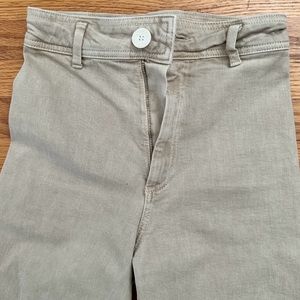 zara marine straight jeans